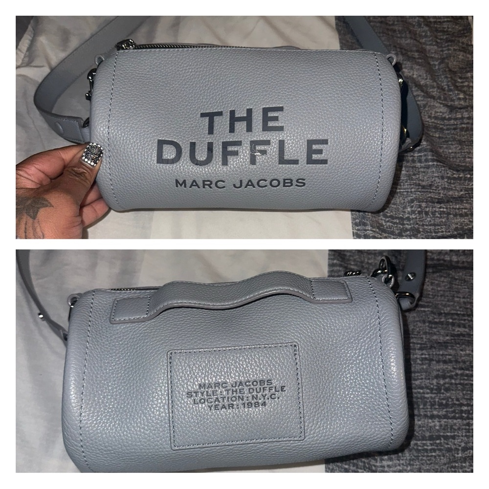 Marc Jacobs Gray Duffle Bag